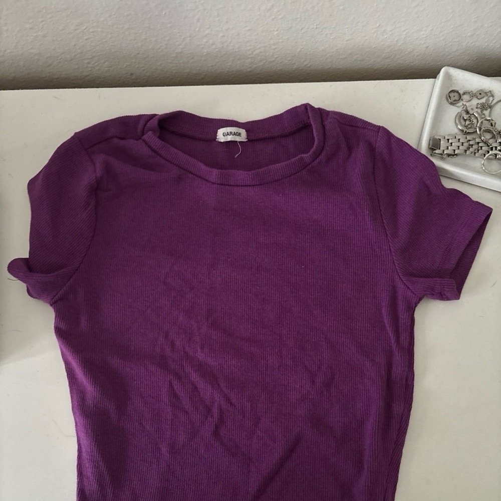 Garage crop top